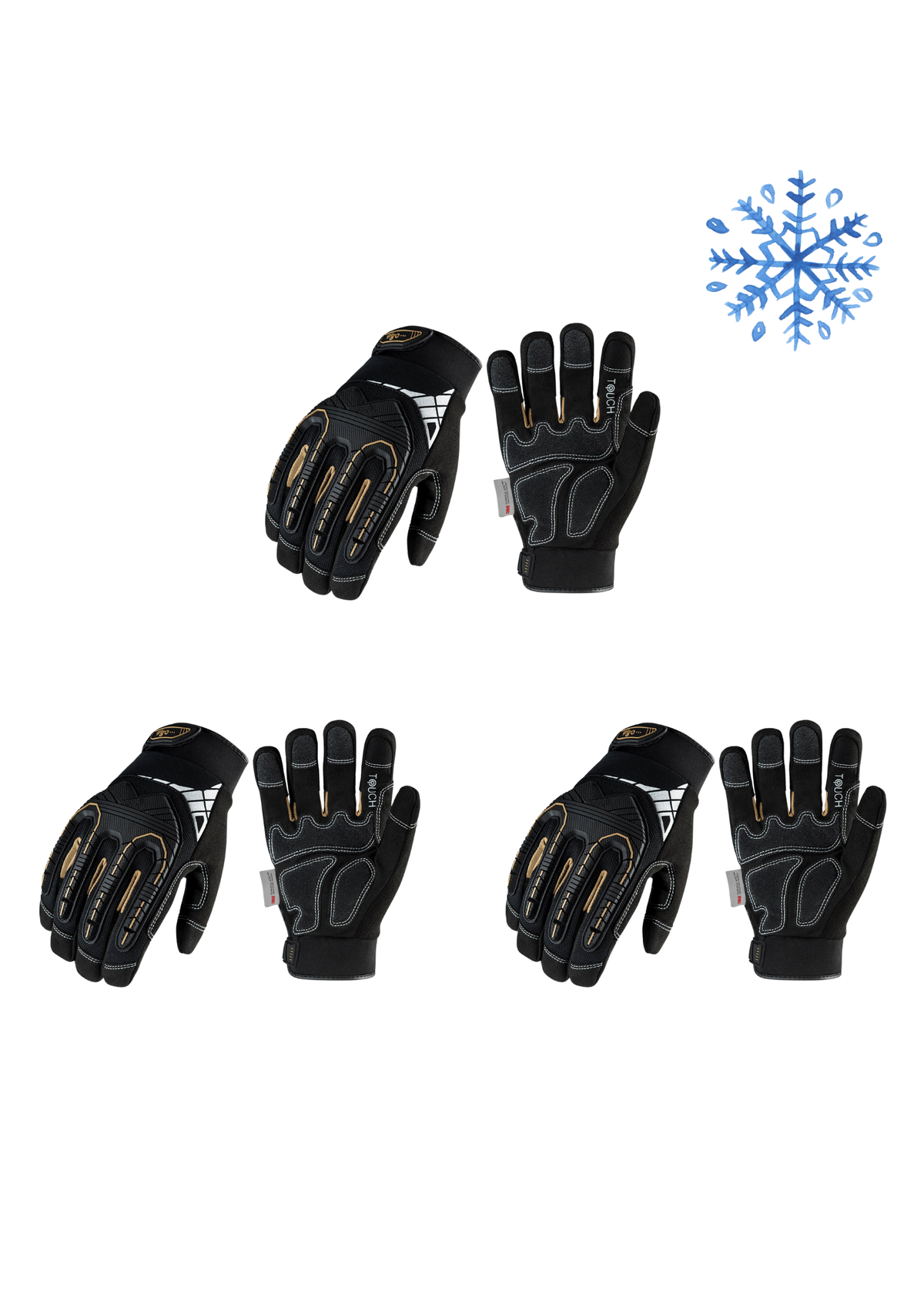3-Pack The Over Armour Winter Lined-0