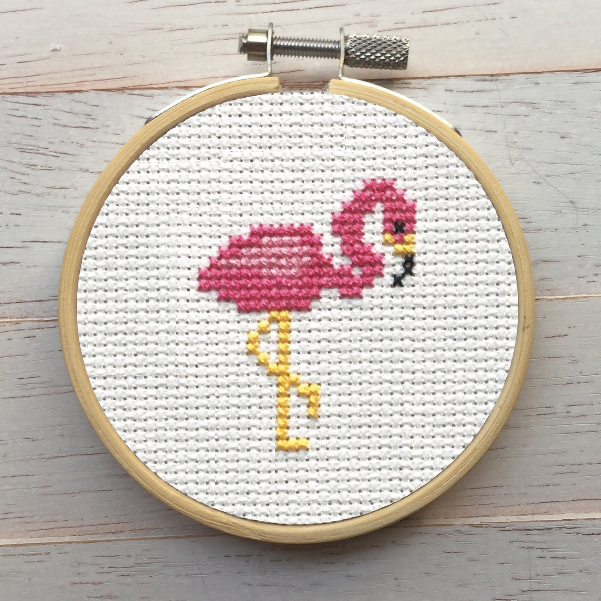 Flamingo Cross Stitch Kit-0