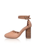 Flamingo Leather Heels (Sz. 9.5)-0