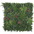 Pink Sensation Artificial Vertical Garden Green Wall Panel 40×40in 11 SQ FT – UV Resistant – Commercial Grade-0