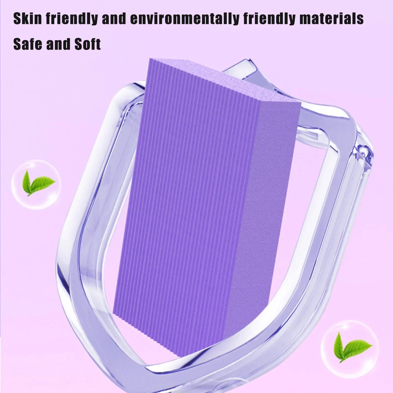 Purple NBR foam exercise balance pad for yoga and physical therapy on a flat surface — view 4