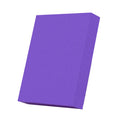 Purple NBR foam exercise balance pad for yoga and physical therapy on a flat surface