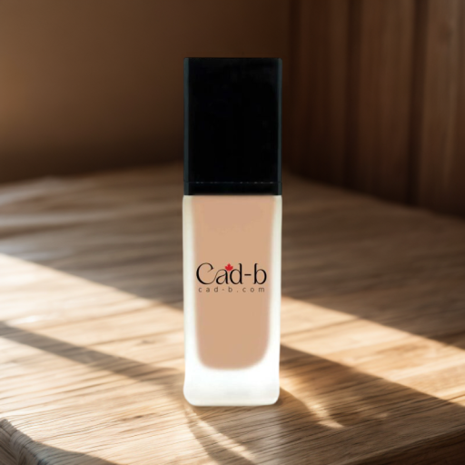 30ml bottle of radiant SPF 15 liquid foundation for flawless skin and medium buildable makeup coverage