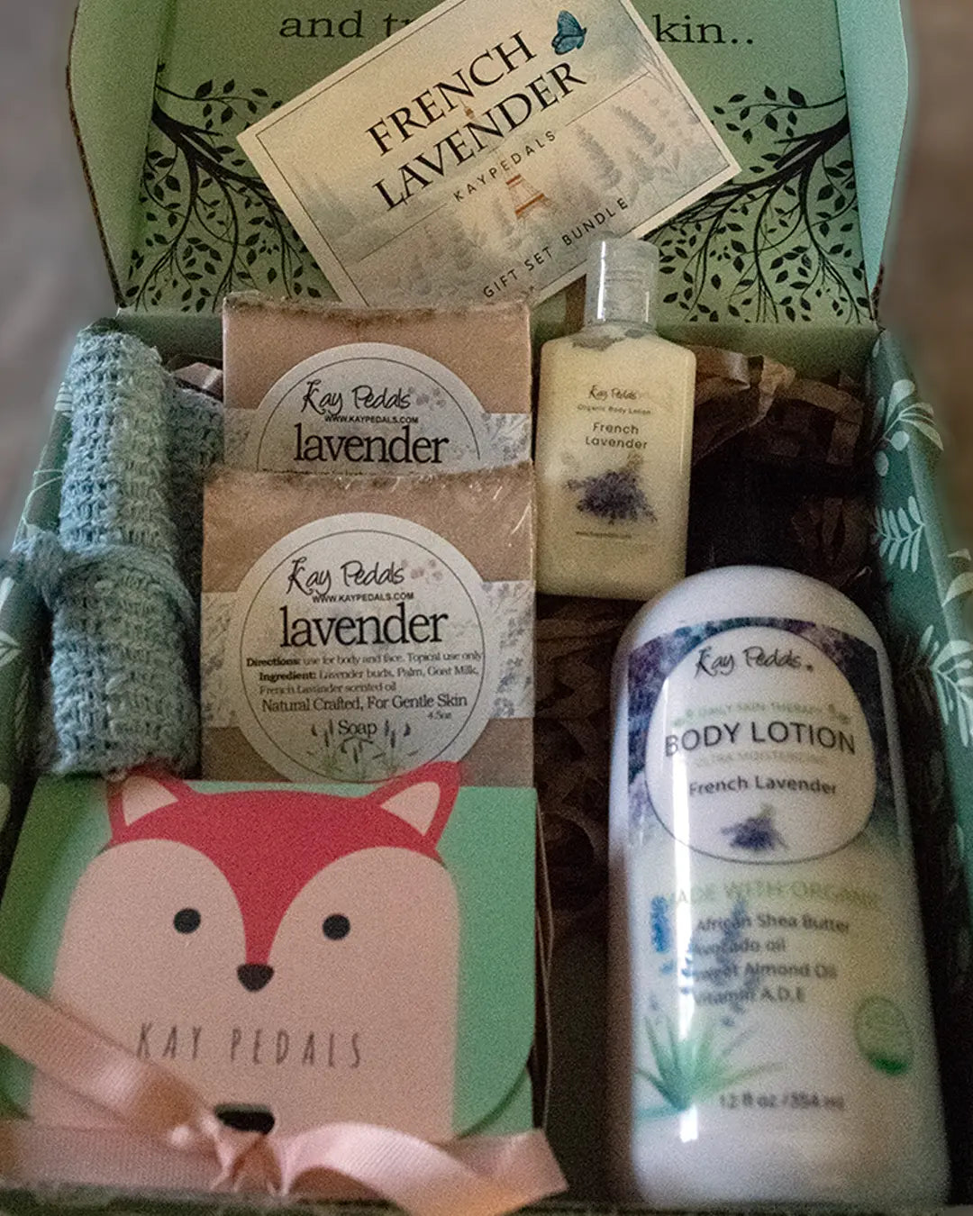 French Lavender Bundle Skin Care Gift Set-1