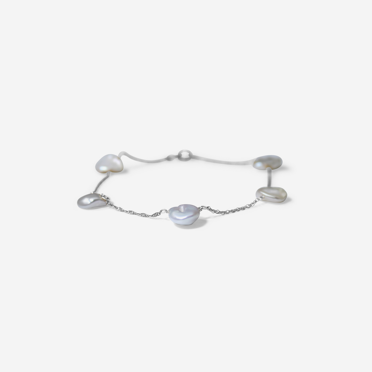 Freshwater Pearl Gold Bracelet | Handmade Fine Jewelry-3