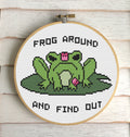 Frog Around Cross Stitch KIT-0