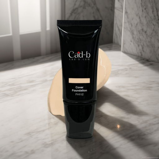Full coverage matte liquid foundation bottle with a weightless formula for dry and oily skin.
