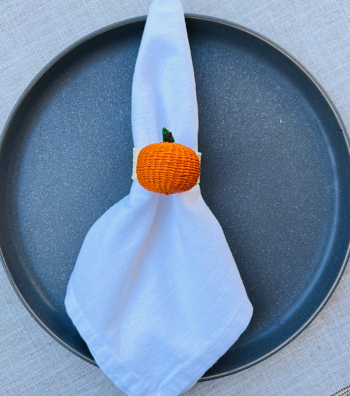 Pumpkin Napkin Ring  – Table Decor Colombia-1