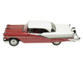 1957 Oldsmobile Starfire 1/43 scale resin model car in royal glow red and white