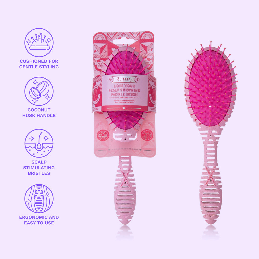 "Love Your Scalp" Eco-Friendly Detangling Brush-1