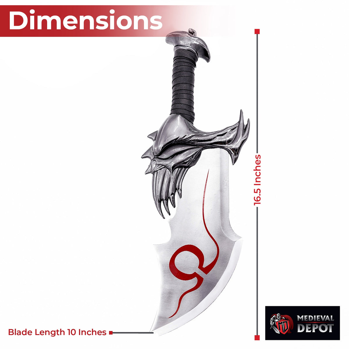 God Of War Twin Blade Short Dagger-1