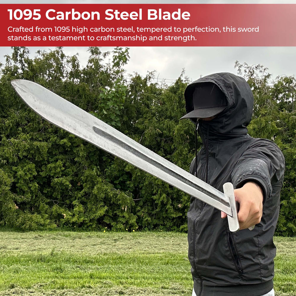 Gothic Masterpiece 1095 High Carbon Steel Sword-3