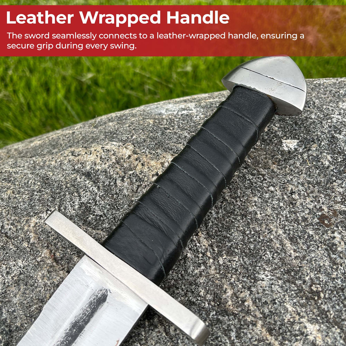 Gothic Masterpiece 1095 High Carbon Steel Sword-4
