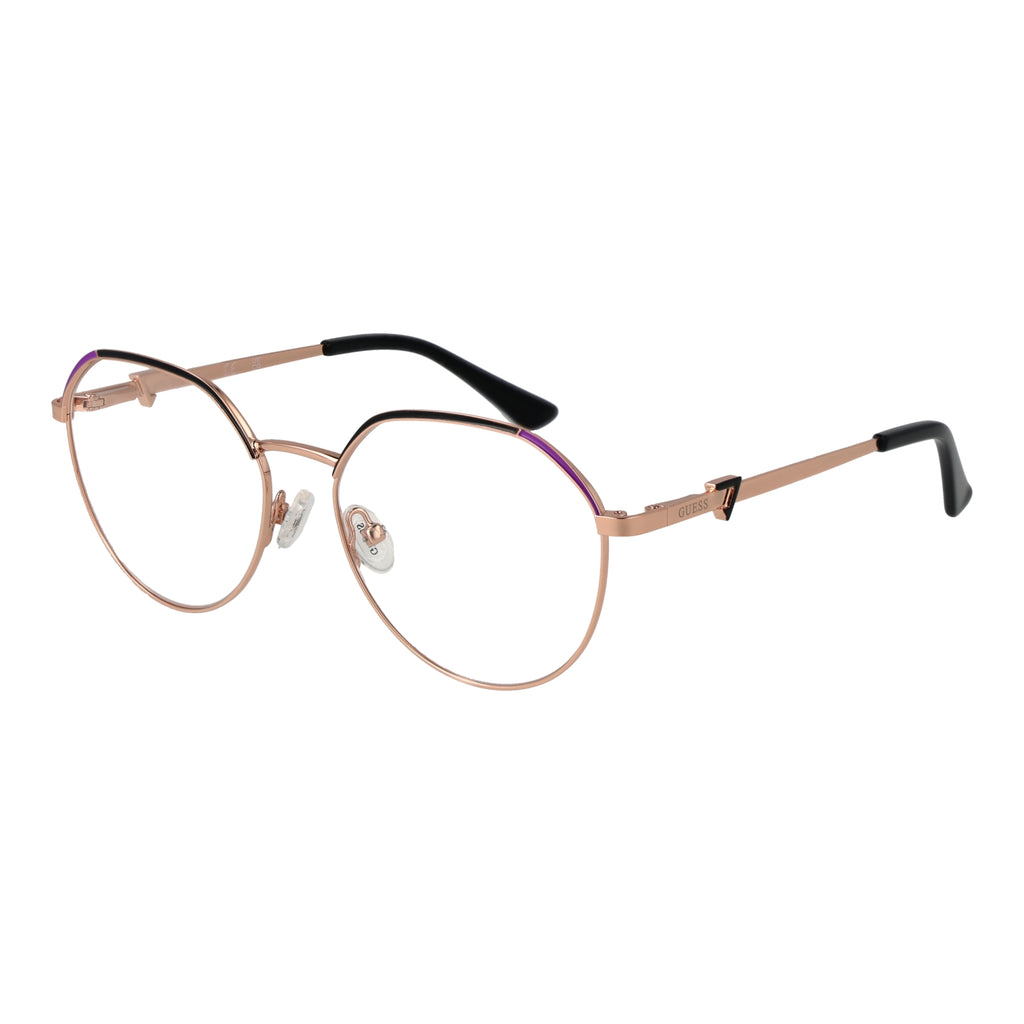 Guess GU2866 women's designer eyeglasses frame, showing the elegant front profile and premium lightweight materials