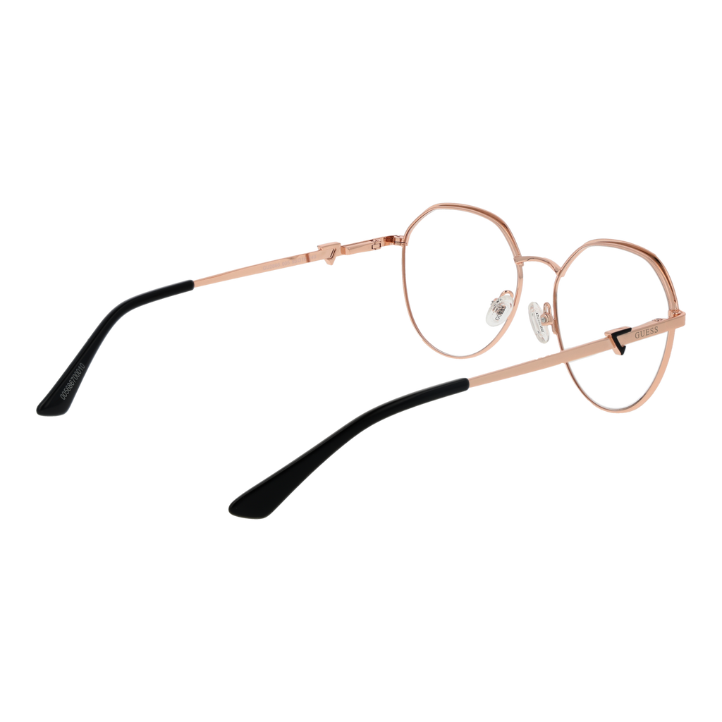 Guess GU2866 women's designer eyeglasses frame, showing the elegant front profile and premium lightweight materials — view 3