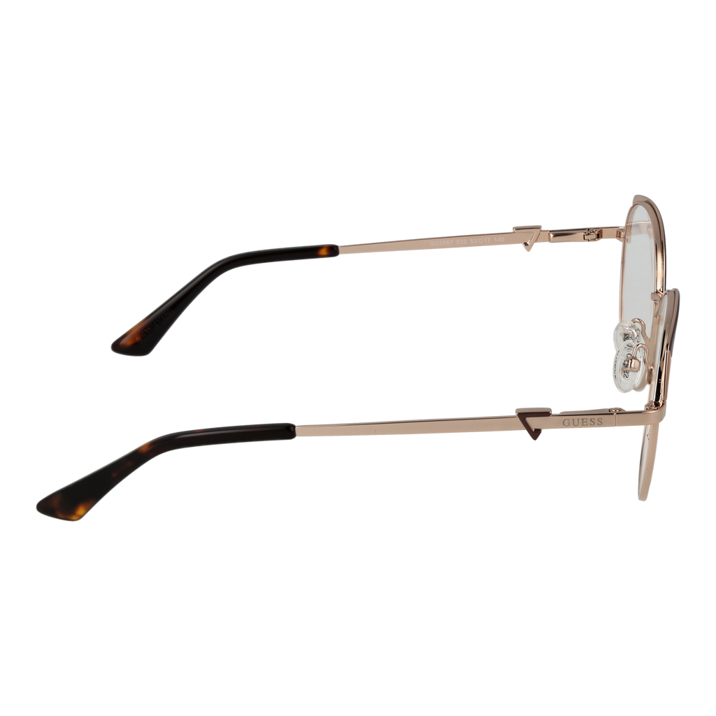Guess GU2867 women's optical frames in an elegant lightweight design on a white background — view 5