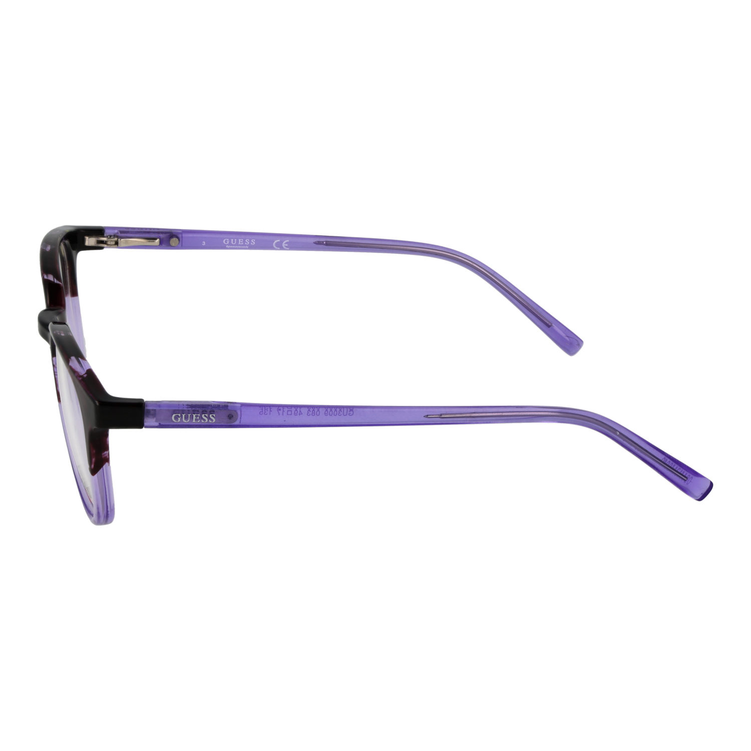 GUESS unisex eyewear glasses frames featuring a lightweight design and classic elegant silhouette — view 4