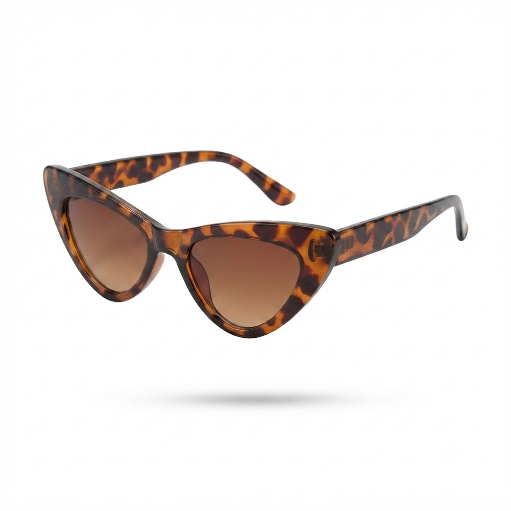 Confident Vintage Cat Eye Sunglasses-2