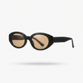 Confident Vintage Oval Sunglasses-3