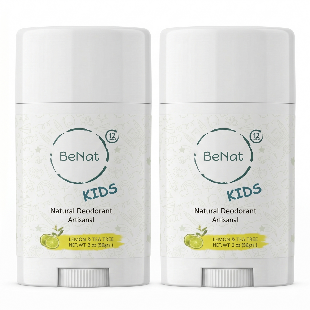 2-Pack all-Natural Deodorants for Kids & Teens-5