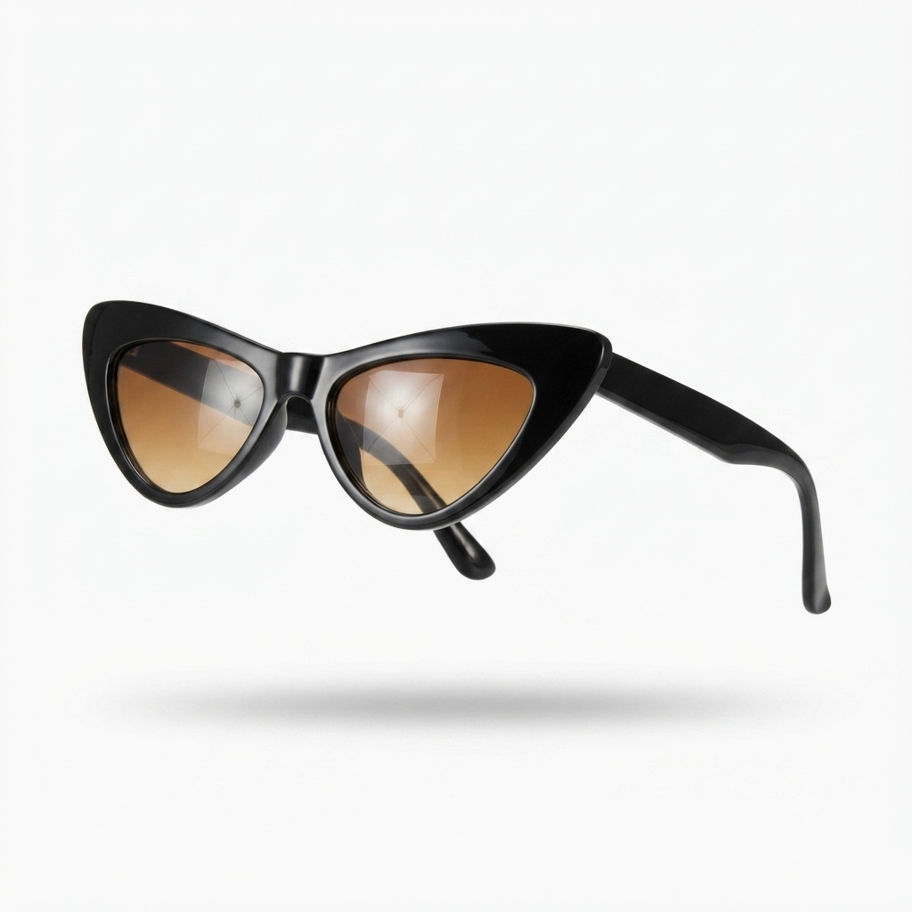 Confident Vintage Cat Eye Sunglasses-1