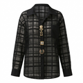 Audacious Mesh Patchwork Blouse-4