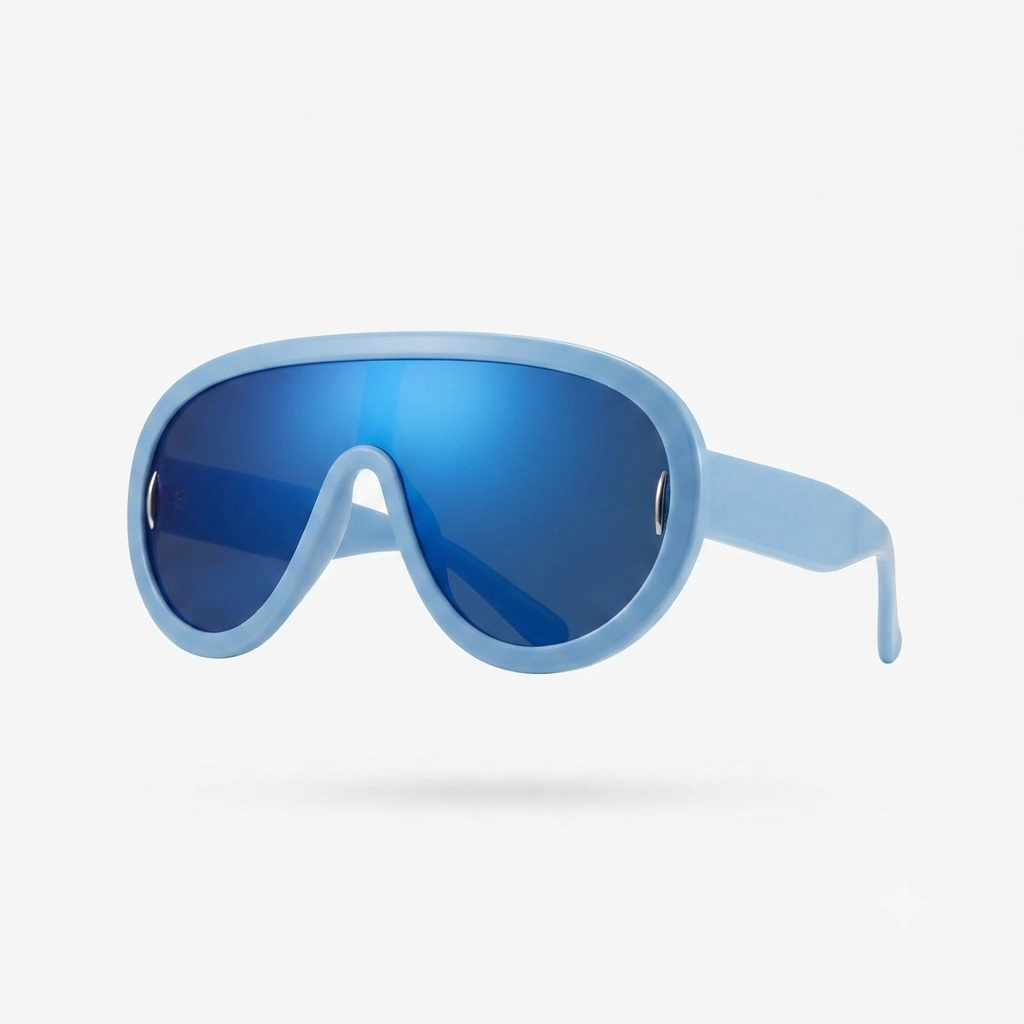Daring Oversized Wave Sunglasses-14