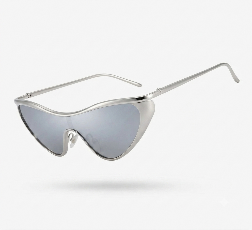 Radiant Gold Cat Eye Sunglasses-1