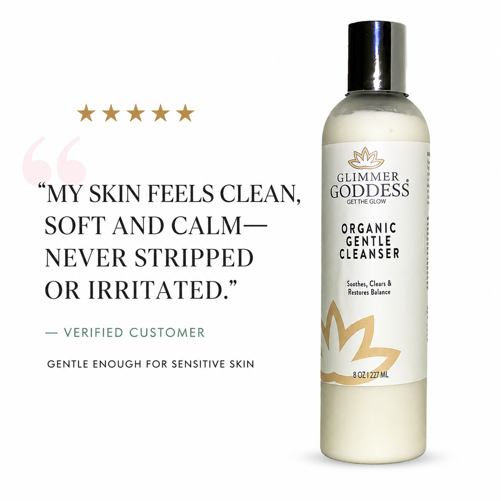 Organic Sensitive Skin Cleanser – Gentle AHA Face Wash-2