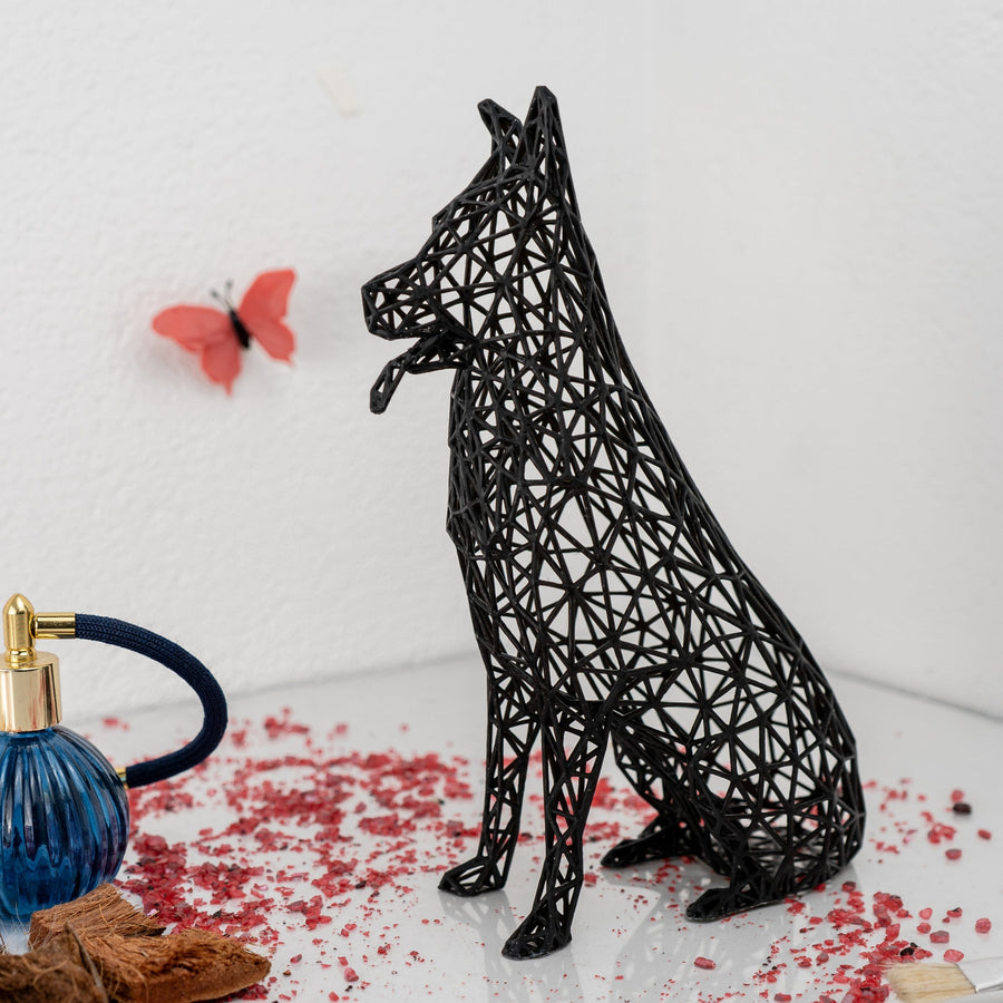 German Shephard Sculpture