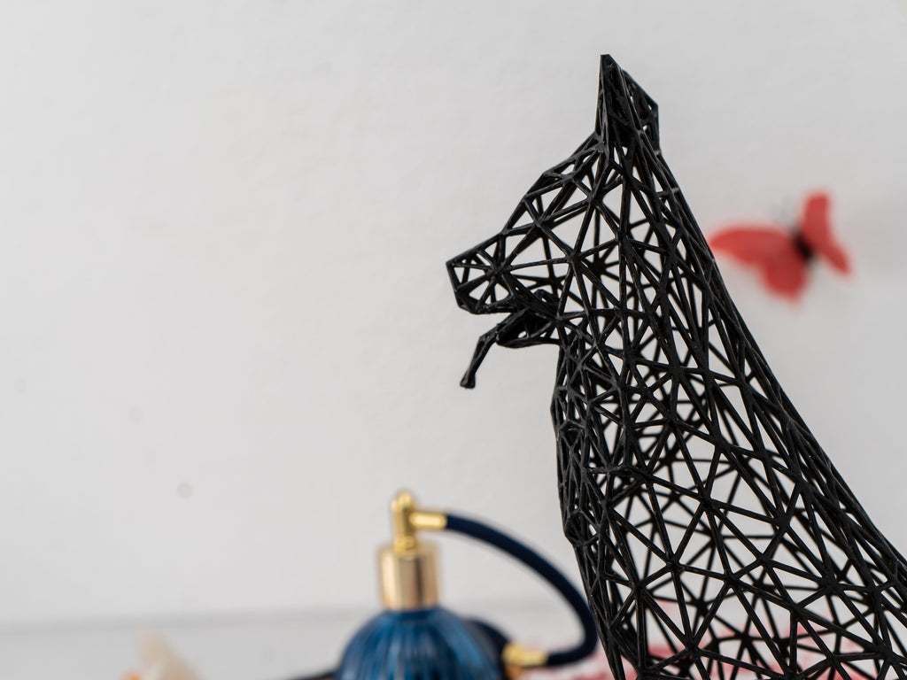 German Shephard Sculpture-1