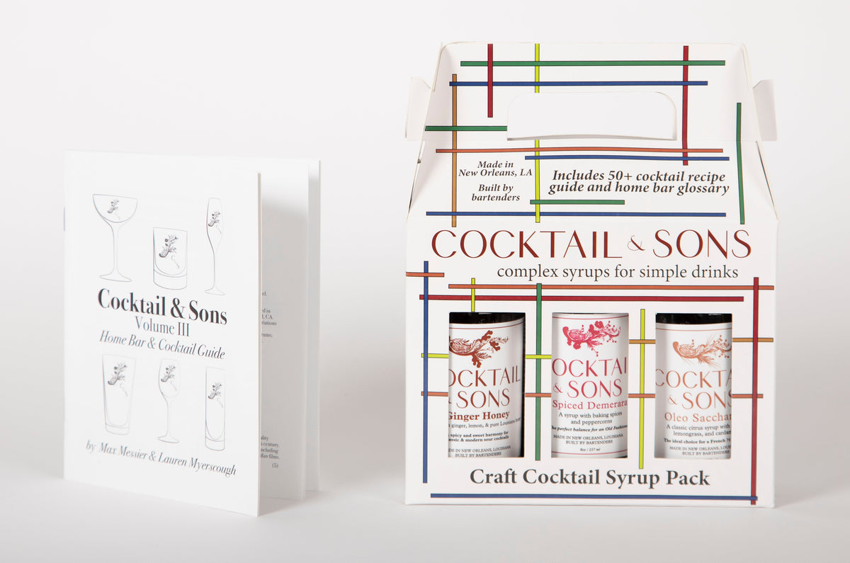 The Pro-Grade Rum Cocktail Kit (Craft Cocktail Syrup Pack - 8oz)-1