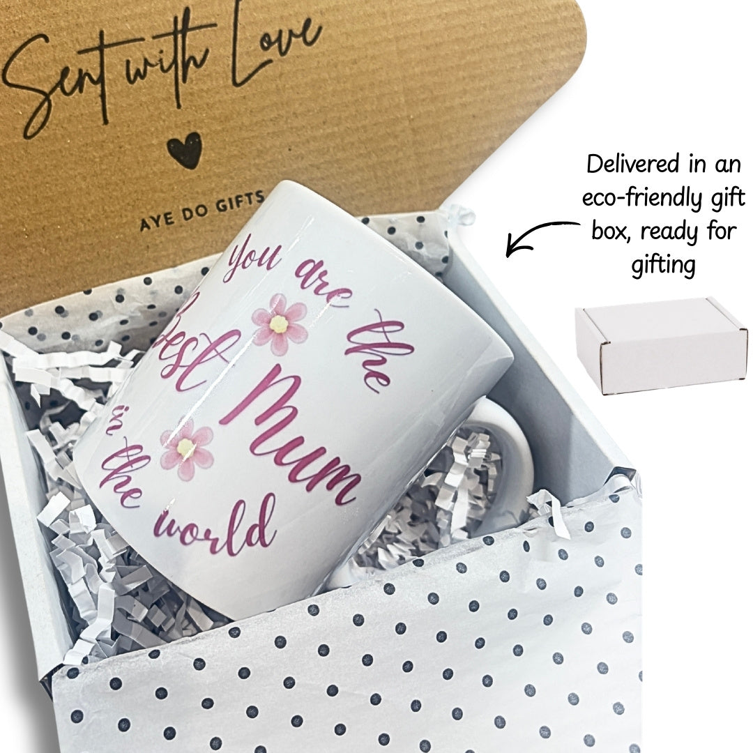 Personalised Grandma's house funny ceramic mug with custom grandchildren names printed on white double-sided design — view 4