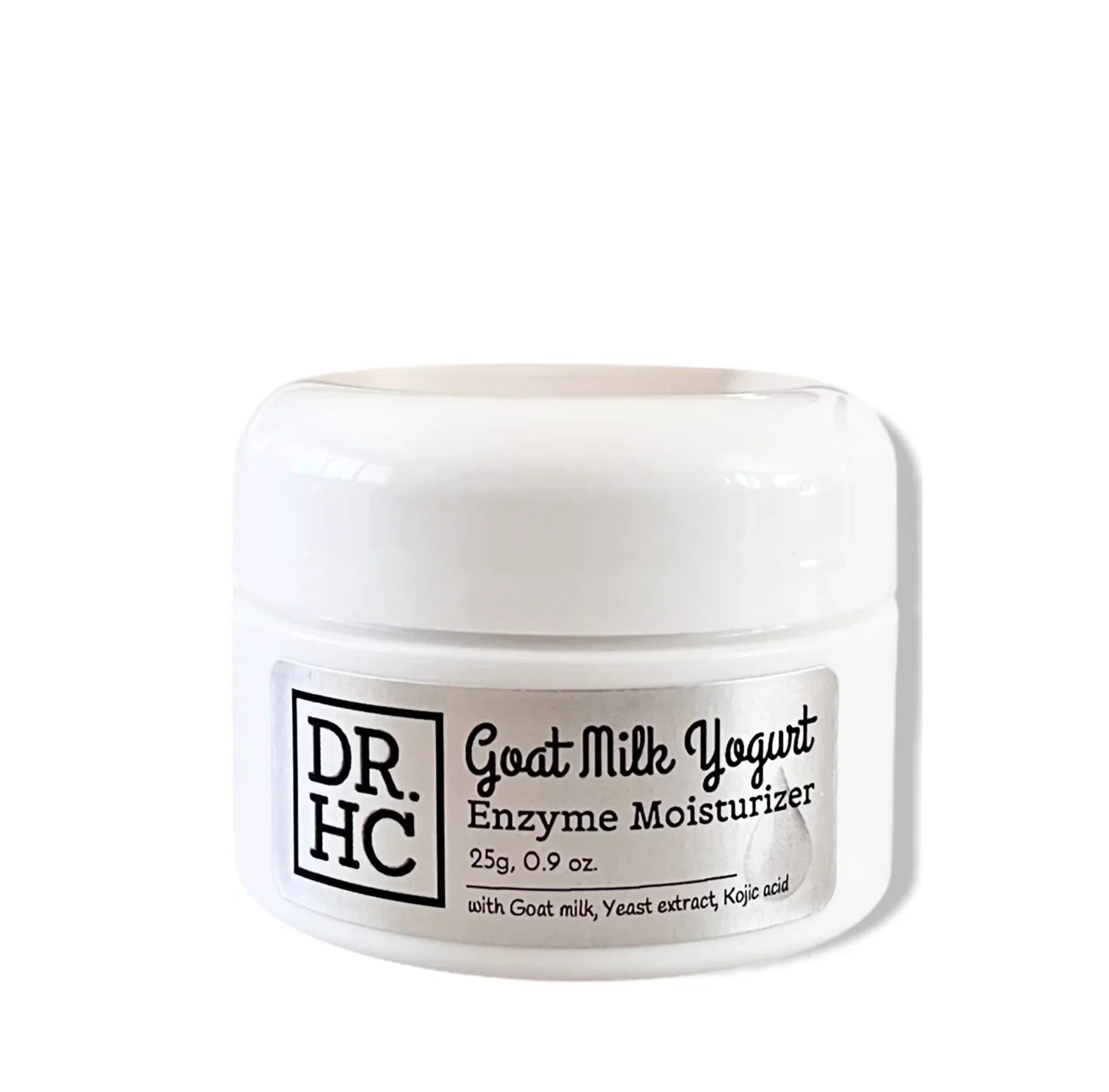DR.HC goat milk yogurt enzyme facial moisturizer cream jar for skin brightening and hydration — view 4