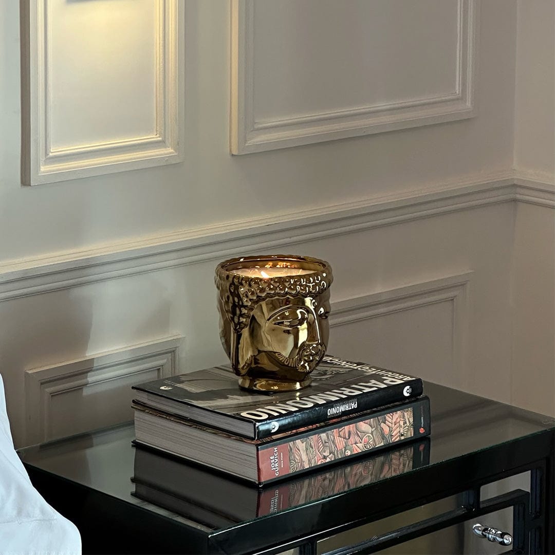Gold Buddha Candle-3