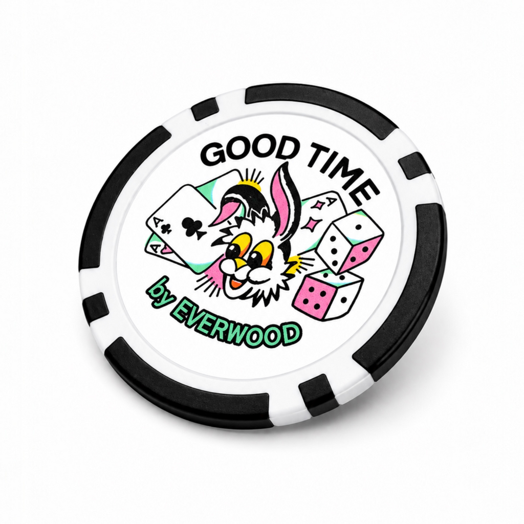 Premium golf ball marker poker chip with vibrant casino artwork and durable lightweight design — view 3