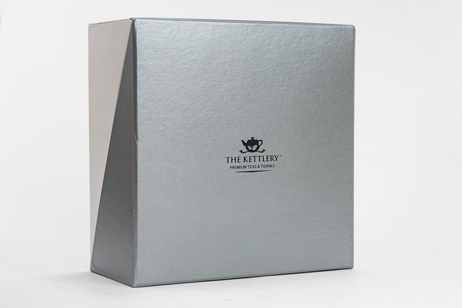 Twin tea gift set featuring two airtight storage tins and a stainless steel stick infuser. — view 2