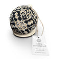 Zelta Black Knit Christmas Ornament-0