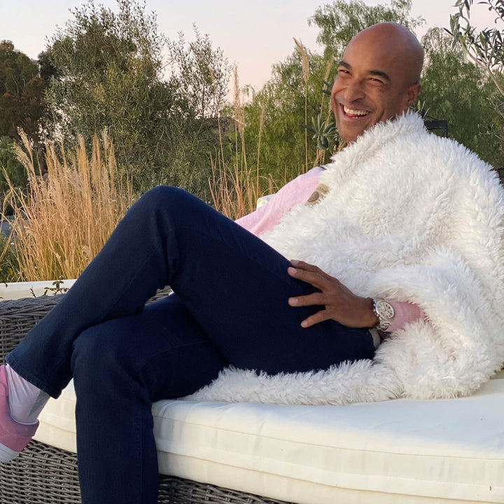 ANGEL PLUSH BLANKET | BIG - WHISPER WHITE