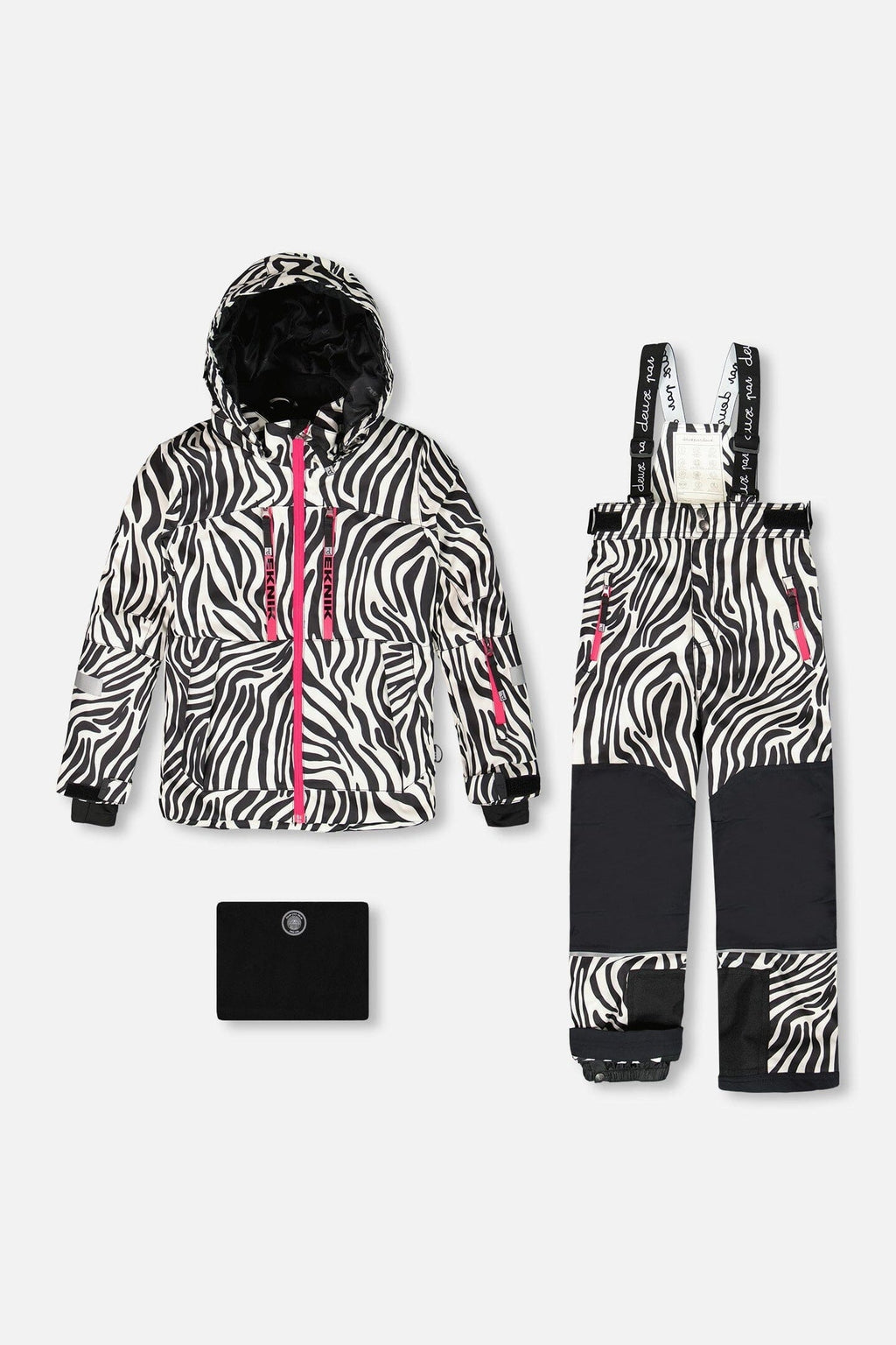Two-Piece Teknik Snowsuit Zebra Print-0