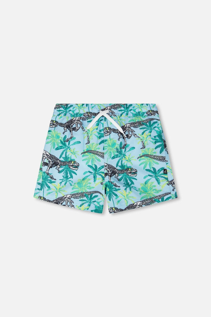 Boardshorts Blue Skeleton Print