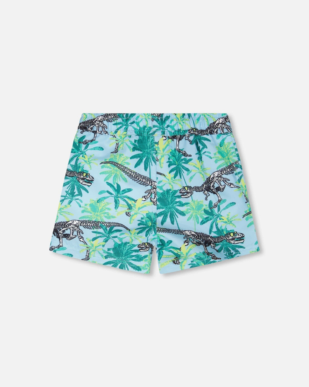 Boardshorts Blue Skeleton Print-3
