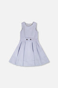 Sleeveless Neoprene Dress Lavender-0