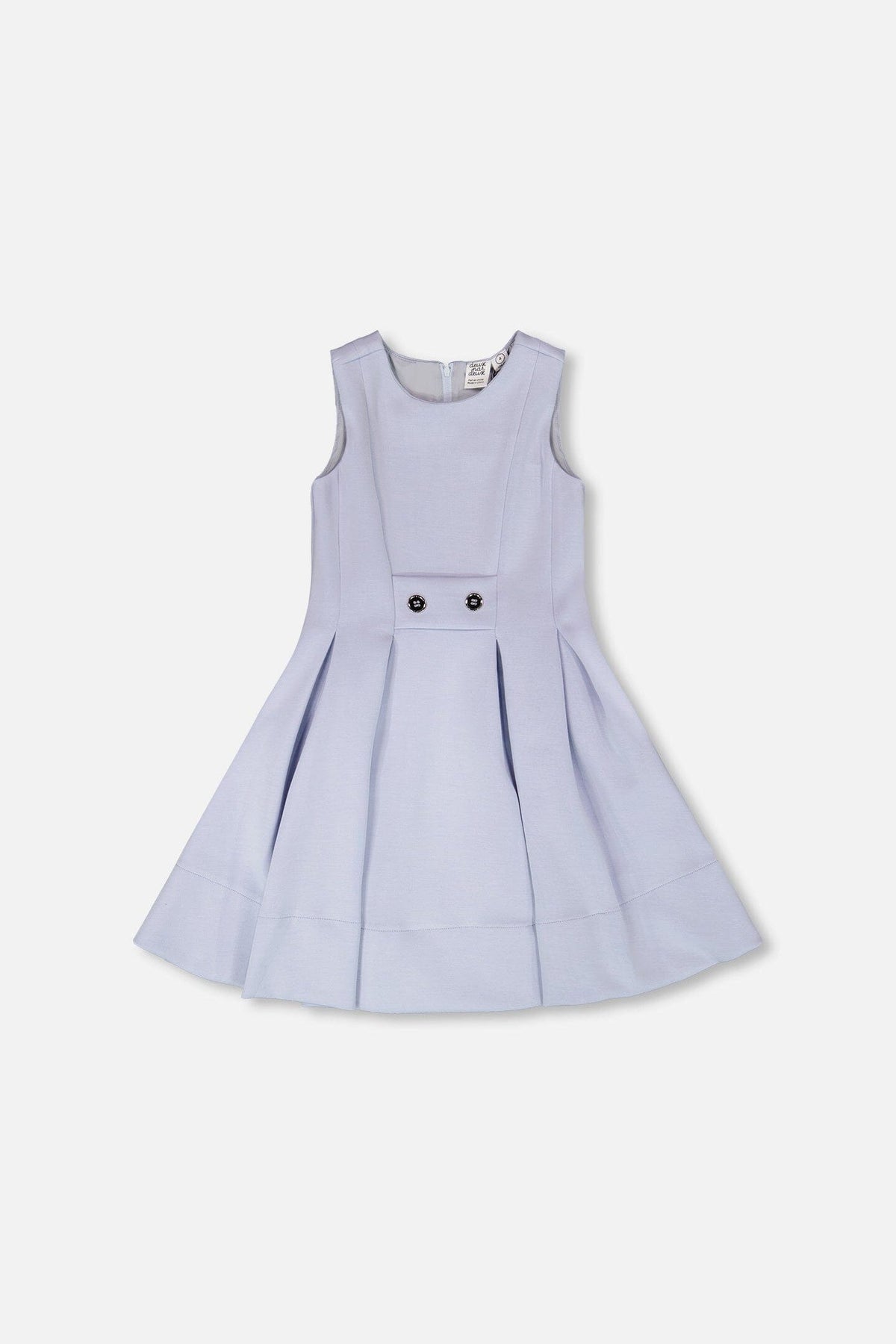 Sleeveless Neoprene Dress Lavender-0