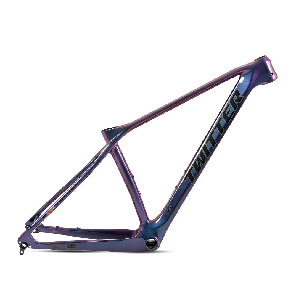 TWITTER PREDATOR Pro Carbon MTB Frame – T900 Mix, 29"/27.5", XC Racing, 135mm QR-10