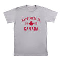 Men's Canada 1867 T-shirt, Heather Grey-0