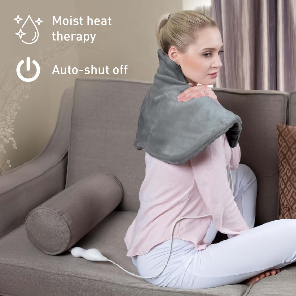 Total Comfort Package: Neck & Shoulder Warmer + Electric Heat Pad-2