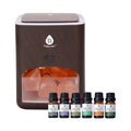 3-in-1 Salt Diffuser & 6 Pack Essential Oil Set-0