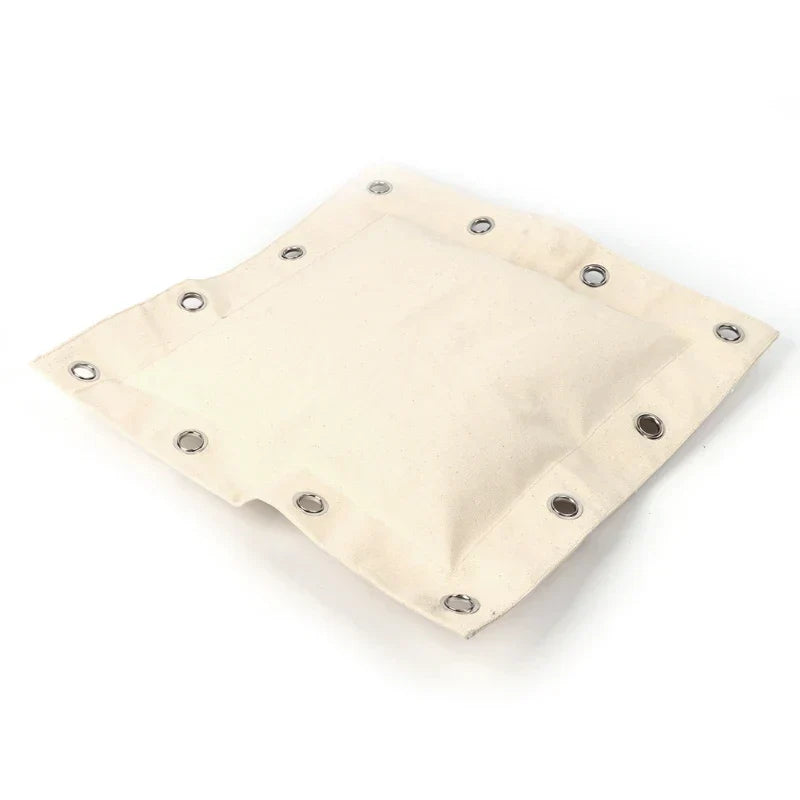 Square wall-mounted fabric punching pad for boxing and martial arts home training — view 4