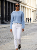 HUDSON Women's Cable-Knit Sweater Prêt-à-Porter BYMANYC ® New York-0